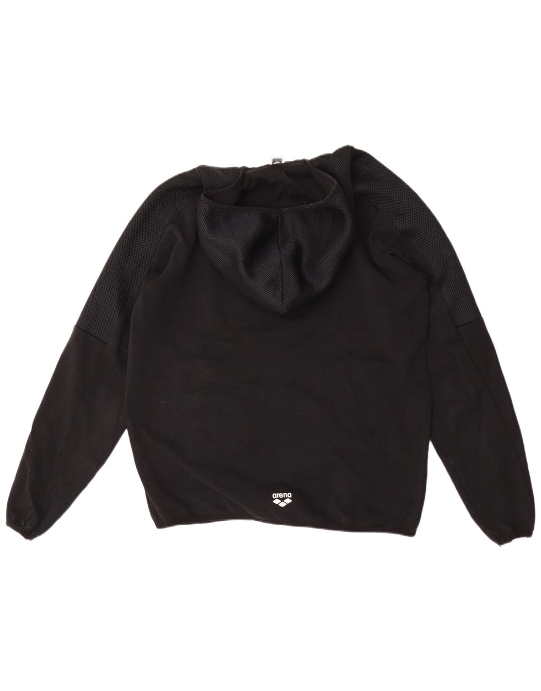 Arena Mens Hoodie Jumper Μεσαίο Μαύρο