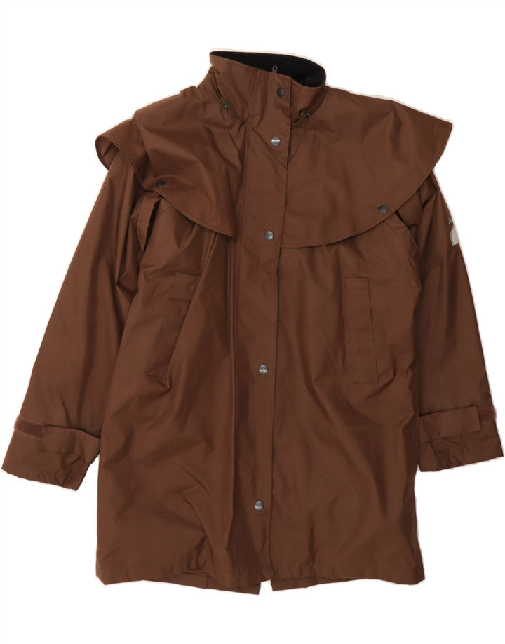 JACK MURPHY Womens Windbreaker Coat UK 10 Small  Brown Polyester Vintage Jack Murphy and Second-Hand Jack Murphy from Messina Hembry 