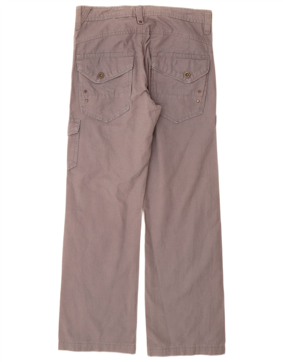 Zara Ανδρικό ίσιο παντελόνι Cargo EU 40 Medium W31 L31 Γκρι
