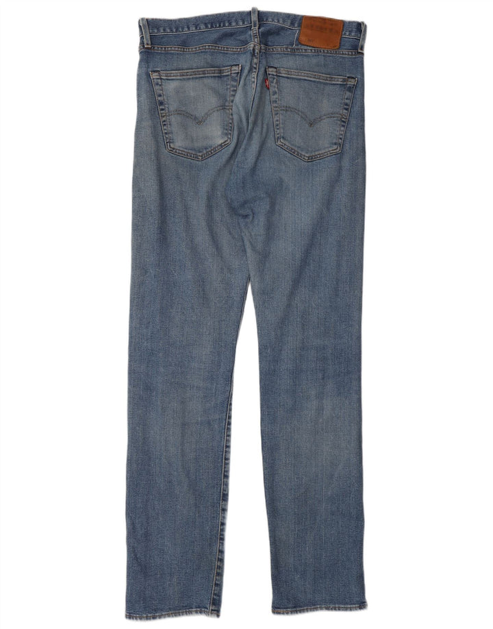 LEVI'S Ανδρικό τζιν 501 ίσιο W33 L34 Μπλε βαμβακερό