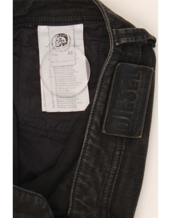 Diesel γυναικείο ίσιο τζιν W32 L31 μαύρο βαμβακερό