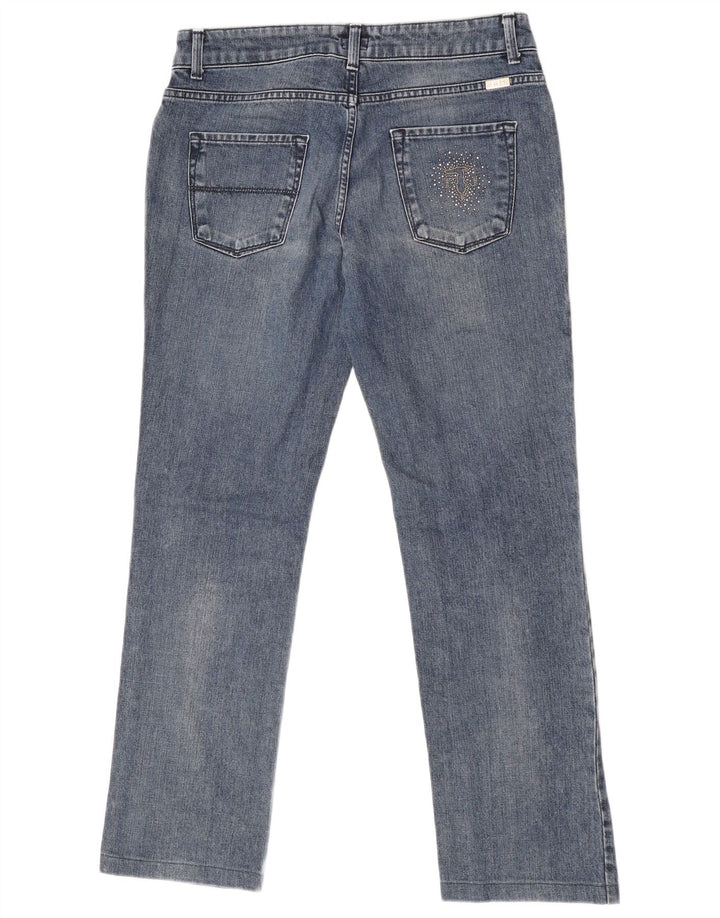 Γυναικείο τζιν Trussardi ίσιο W29 L29 Μπλε βαμβακερό