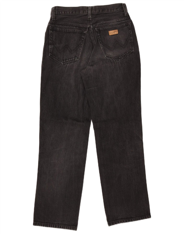 Ανδρικό τζιν WRANGLER Comfort Fit ίσιο W31 L32 Μαύρο βαμβακερό