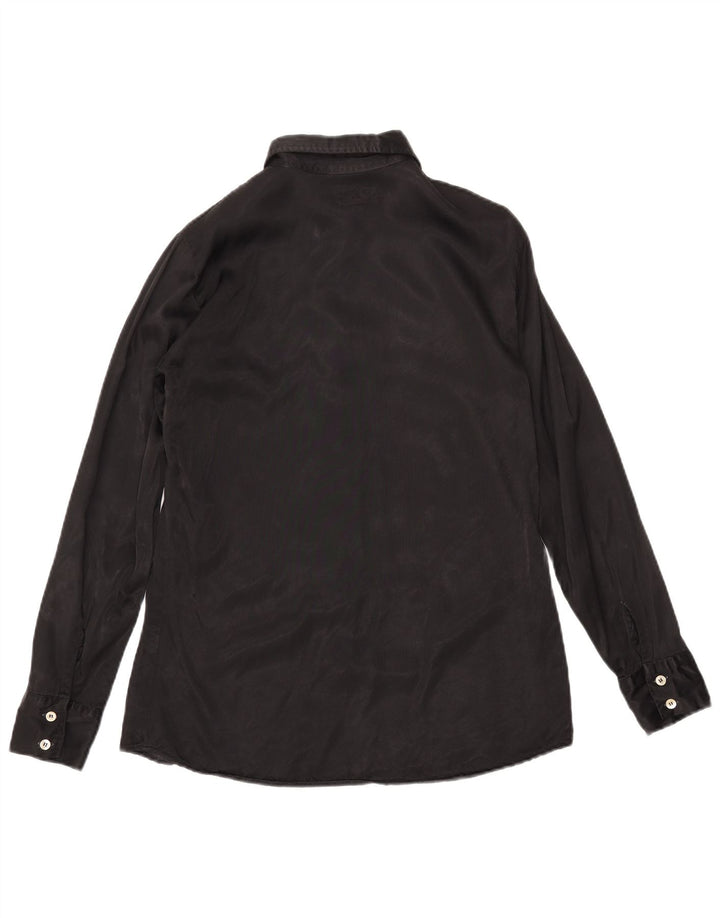 Γυναικείο πουκάμισο REPLAY UK 14 Medium Black Viscose