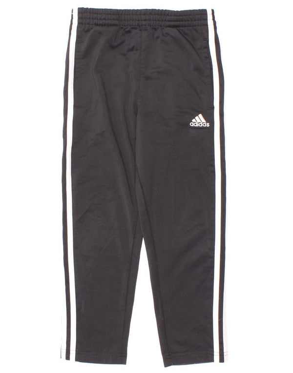 Παντελόνι αθλητικής φόρμας Adidas Boys 5-6 ετών Μαύρο Πολυεστέρα