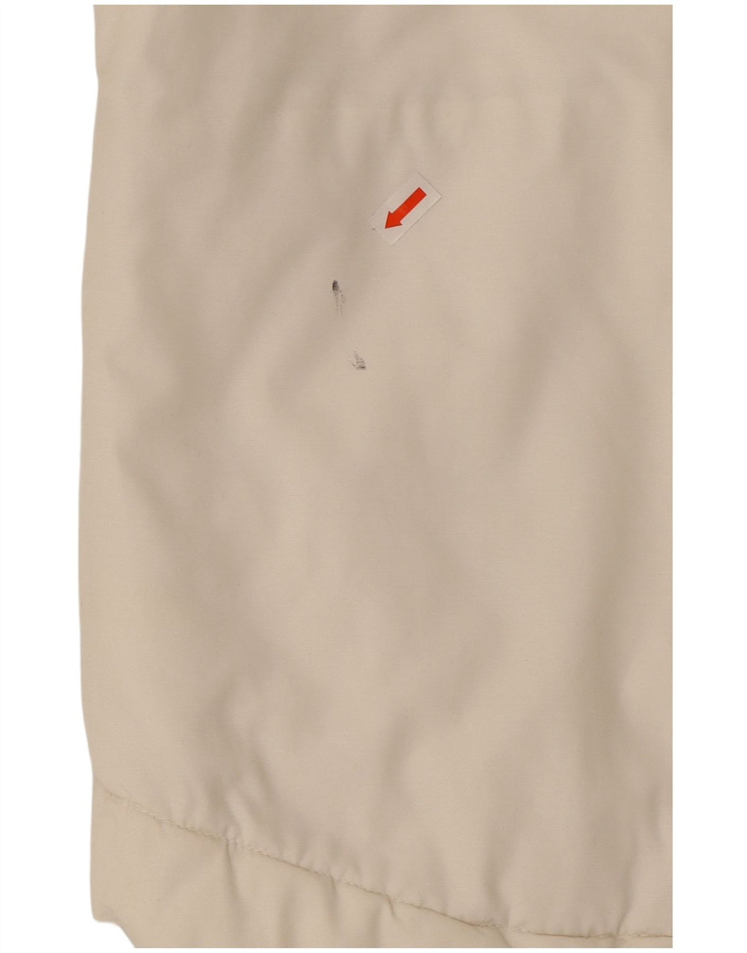 Γυναικείο μπουφάν Nike Windbreaker UK 4/6 XS Λευκό βαμβακερό