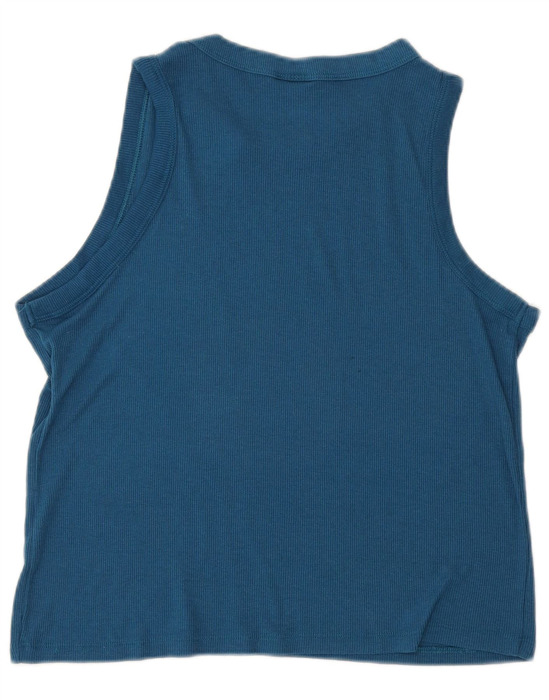Champion Γυναικείο Γραφικό Γιλέκο Τοπ UK 12 Medium Blue Polyester