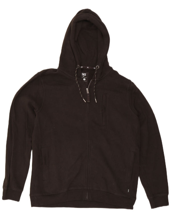 Ανδρικό πουλόβερ με κουκούλα Fat Face Regular Fit XL Μαύρο βαμβακερό