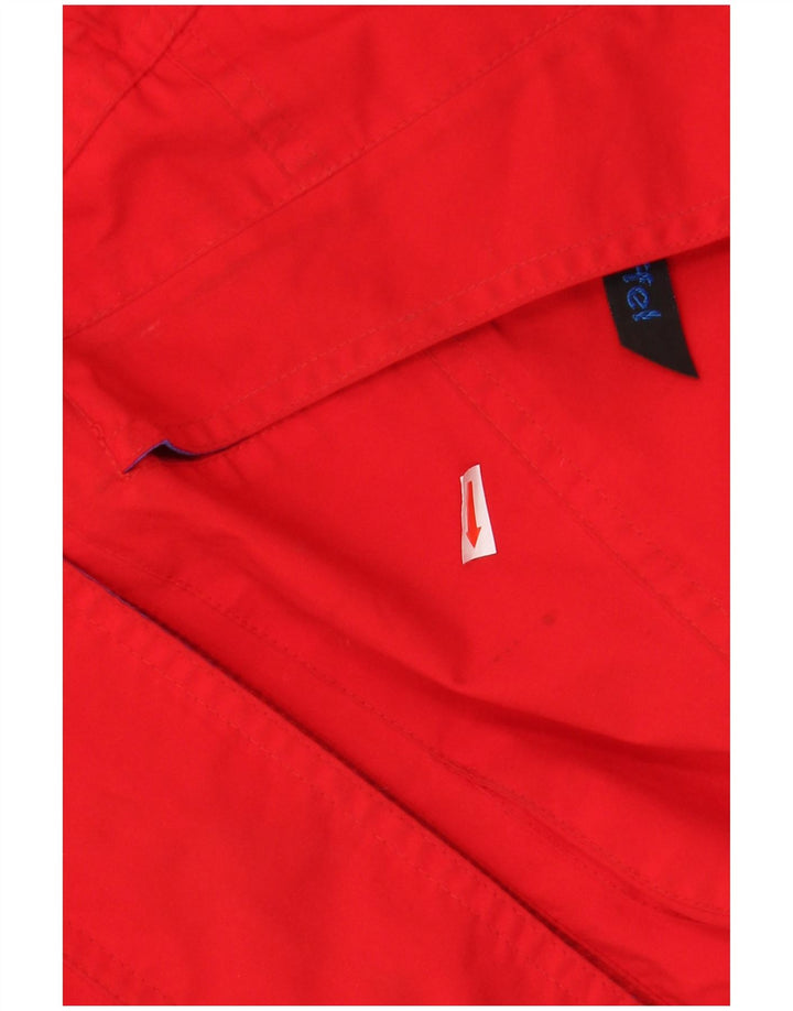 SCHOFFEL Γυναικείο αδιάβροχο μεγάλου μεγέθους UK 10 Small Red Colourblock Πολυεστέρας
