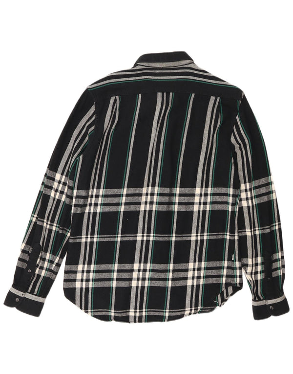 Ανδρικό φανελένιο πουκάμισο Levi's Slim Fit Medium Navy Blue Check