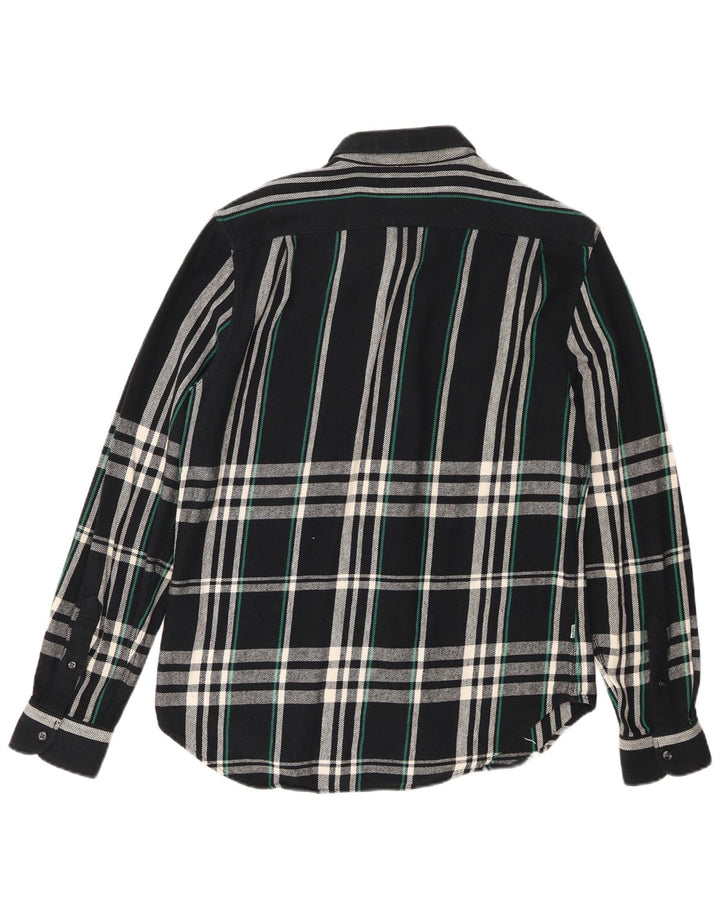 Ανδρικό φανελένιο πουκάμισο Levi's Slim Fit Medium Navy Blue Check