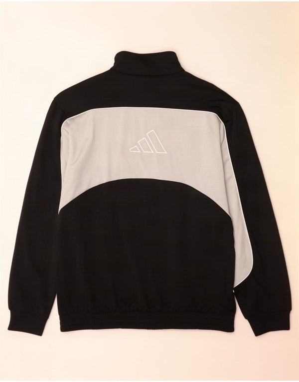 Ανδρική φόρμα γυμναστικής Adidas Top Jacket UK 44/46 Large Black Colourblock