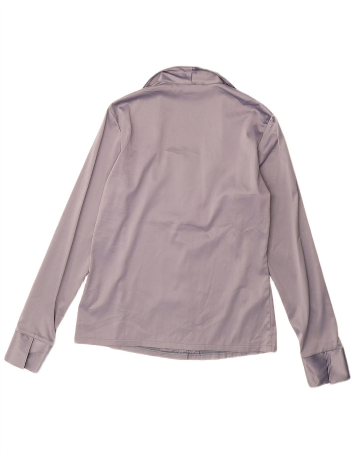 Naracamicee γυναικείο πουκάμισο μπλούζα UK 12 Medium Purple Polyester