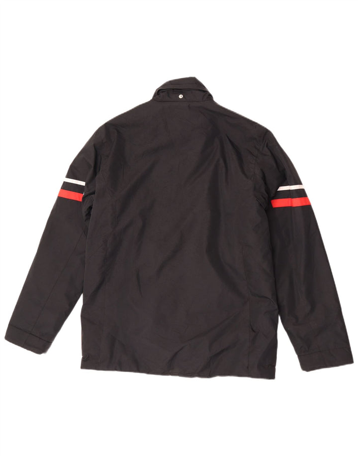 BRUGI Boys Windbreaker Jacket 13-14 Years Μαύρο ριγέ