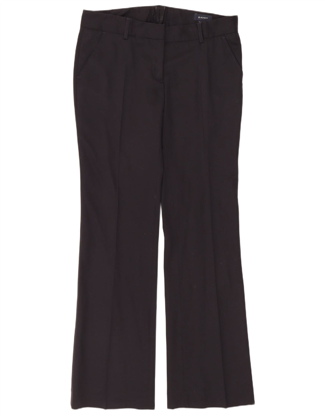 Gant γυναικείο μποτάκι παντελόνι UK 12 Medium W34 L33 μαύρο μαλλί