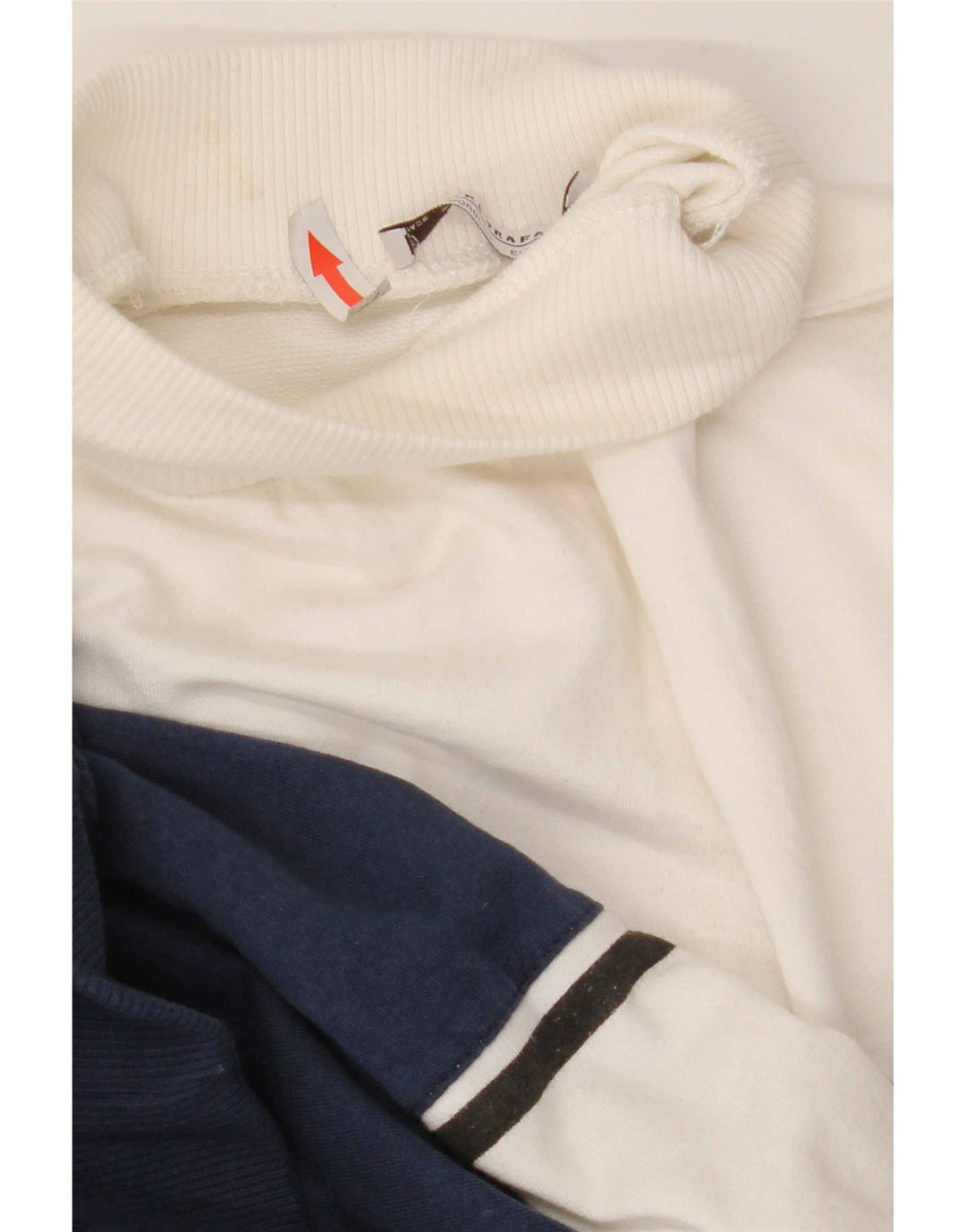 Ανδρικό γραφικό φούτερ Zara Trafaluc Jumper Medium White Colourblock