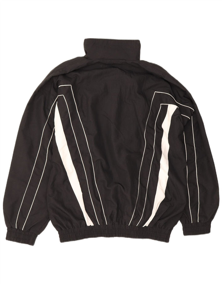 Ανδρική φόρμα Vintage Top Jacket Μεγάλο Μαύρο Χρώμα Πολυεστέρας