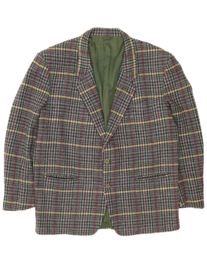 Cerruti 1881 Ανδρικό μπουφάν σακάκι με 2 κουμπιά UK 42 XL Πολύχρωμο μαλλί