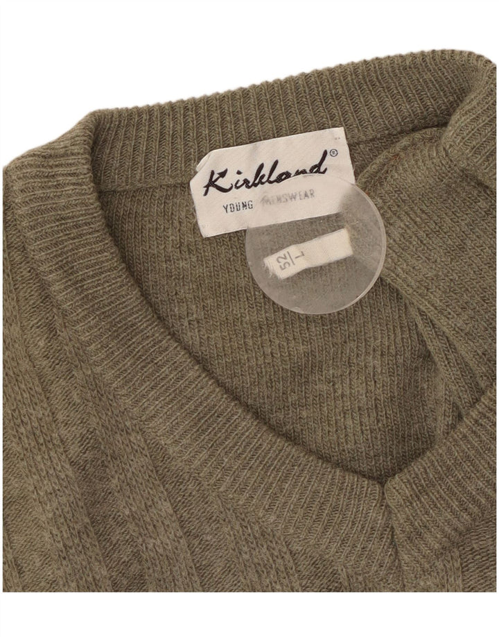 KIRKLAND Ανδρικό γιλέκο Tank Top IT 52 Large Khaki Colourblock