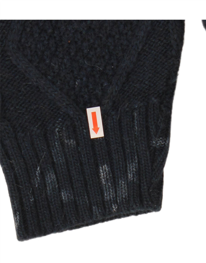 Ανδρικό πουλόβερ Invicta Crew Neck Jumper Medium Navy Blue Fair Isle