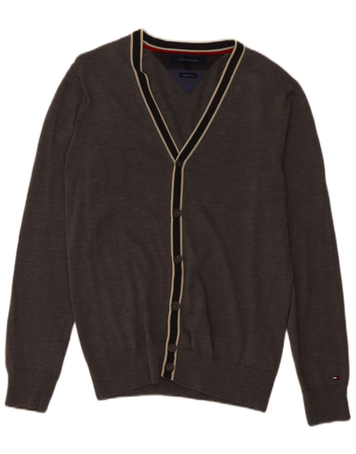 Ανδρική ζακέτα Tommy Hilfiger Μικρό Γκρι Μαλλί