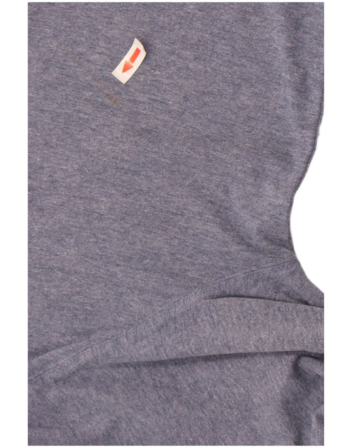 Ανδρικό Animal Graphic Top Μακρυμάνικο XL Μπλε Βαμβακερό