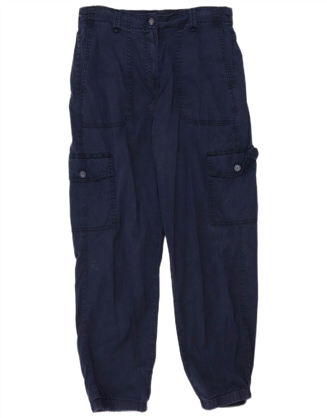 Marks & Spencer Γυναικείο Παντελόνι Cargo UK 12 Medium W32 L27 Navy Blue