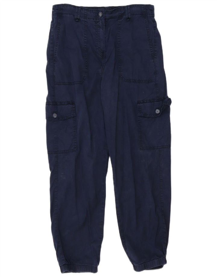 Marks & Spencer Γυναικείο Παντελόνι Cargo UK 12 Medium W32 L27 Navy Blue