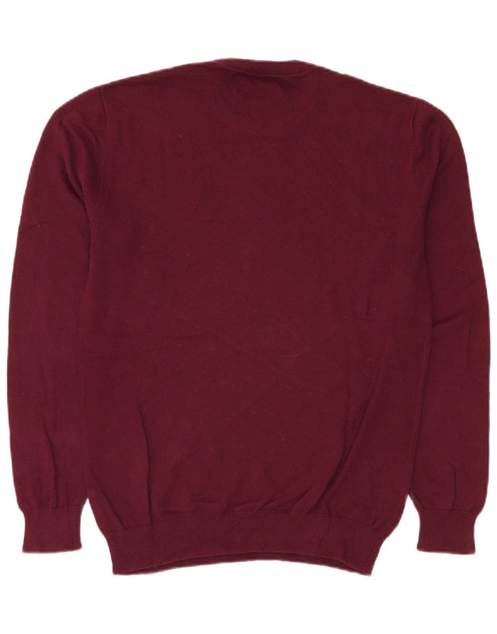 Jack Wills Ανδρικό πουλόβερ με λαιμόκοψη, μικρό βαμβακερό βαμβακερό