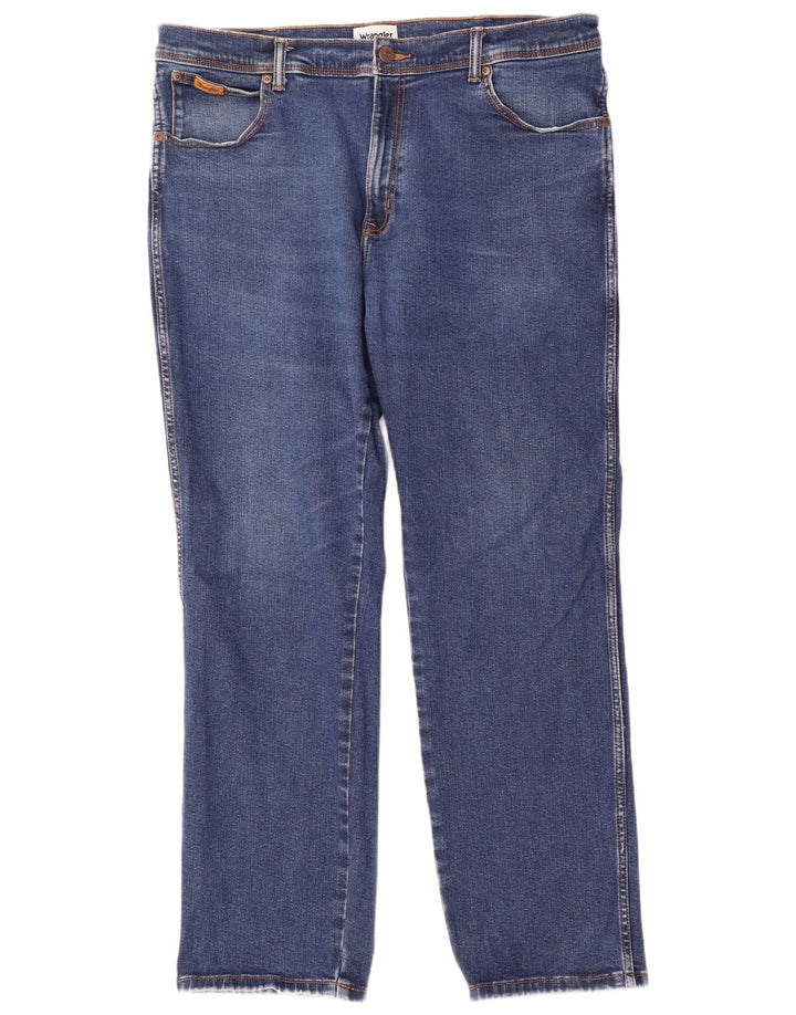 Wrangler Ανδρικό Texas Straight Jeans W40 L32 Μπλε βαμβακερό