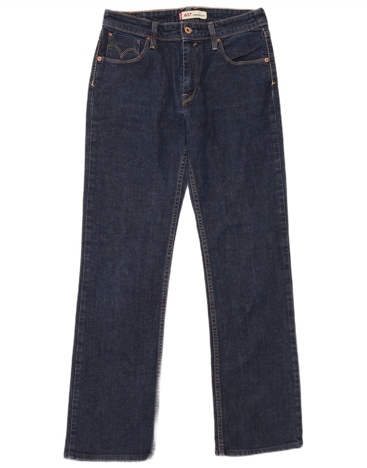 Γυναικείο Levi's 627 Straight Jeans W30 L29 Μπλε Βαμβακερό