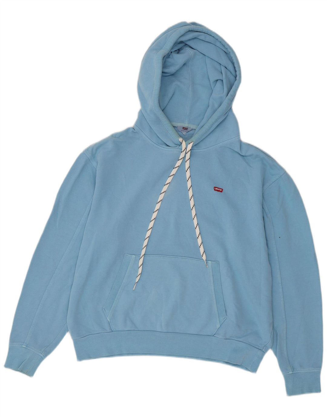Γυναικείο Levi's Oversized Hoodie Jumper UK 10 Small Blue