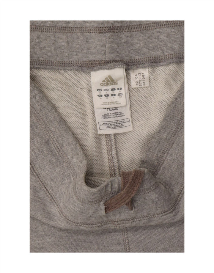 Γυναικεία φόρμα ADIDAS Παντελόνι UK 10 Small Grey Cotton