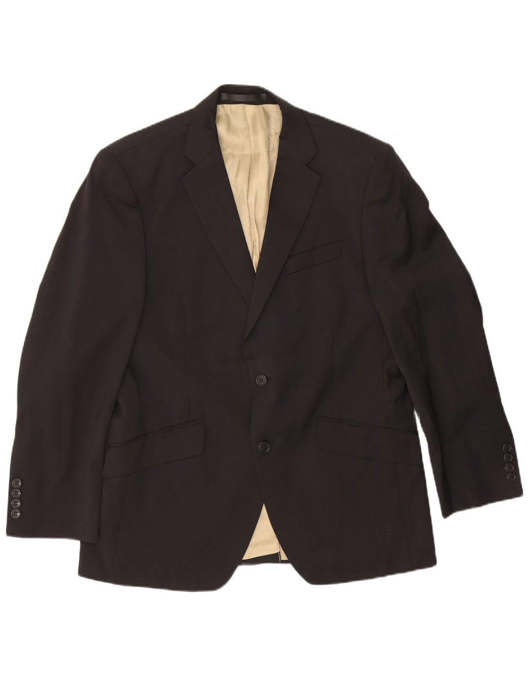 Marks & Spencer Ανδρικό μπουφάν σακάκι 2 κουμπιών Autograph UK 38 Medium Black
