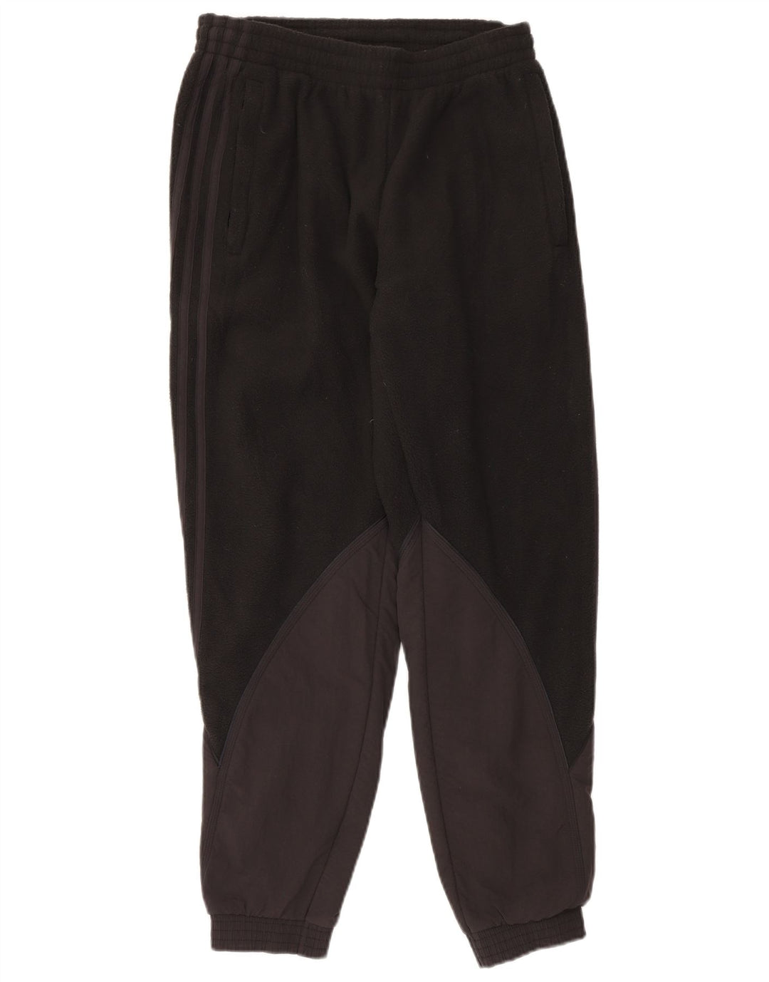 Ανδρικές φόρμες ADIDAS Fleece Παντελόνια Joggers Μικρό Μαύρο Πολυεστέρα