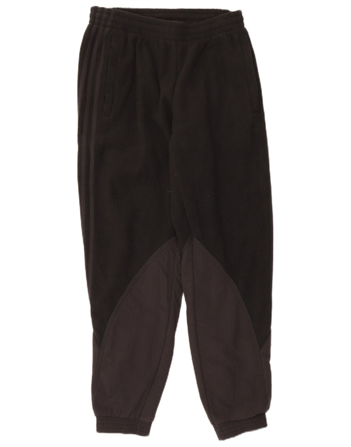 Ανδρικές φόρμες ADIDAS Fleece Παντελόνια Joggers Μικρό Μαύρο Πολυεστέρα