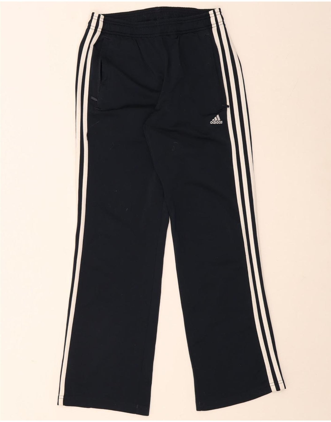 Παντελόνι αθλητικής φόρμας Adidas Boys 13-14 Years Navy Blue Polyester