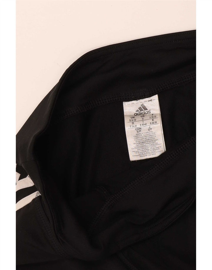 Γυναικείο κολάν Adidas UK 8/10 Μικρό μαύρο πολυεστέρα