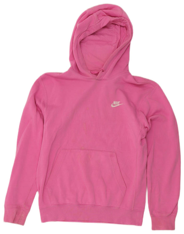 Ανδρικό φούτερ με κουκούλα Nike XS Ροζ βαμβακερό