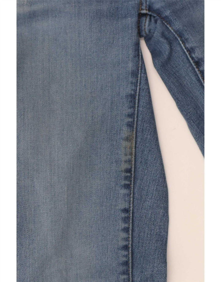 Levi's Womens 726 Flared Jeans W24 L32 Blue Cotton