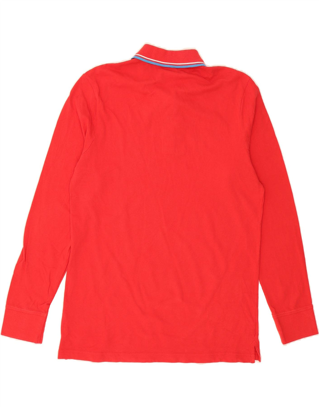 DIADORA Mens Long Sleeve Polo Shirt 2XL Red Vintage Diadora and Second-Hand Diadora from Messina Hembry 