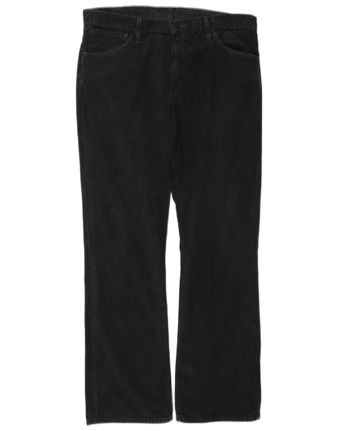 Ανδρικό LEVI'S 507 Bootcut Κοτλέ παντελόνι W36 L34 Γκρι βαμβακερό Classic