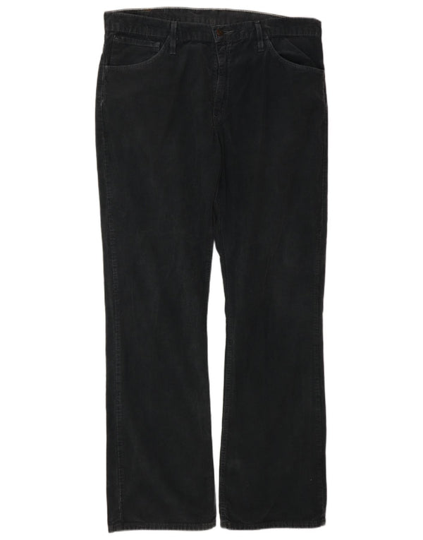 Ανδρικό LEVI'S 507 Bootcut Κοτλέ παντελόνι W36 L34 Γκρι βαμβακερό Classic