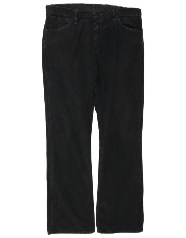 Ανδρικό LEVI'S 507 Bootcut Κοτλέ παντελόνι W36 L34 Γκρι βαμβακερό Classic