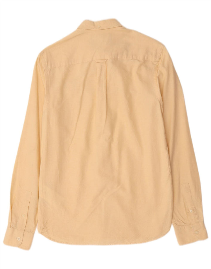 Ανδρικό πουκάμισο Lyle & Scott XS Κίτρινο βαμβακερό