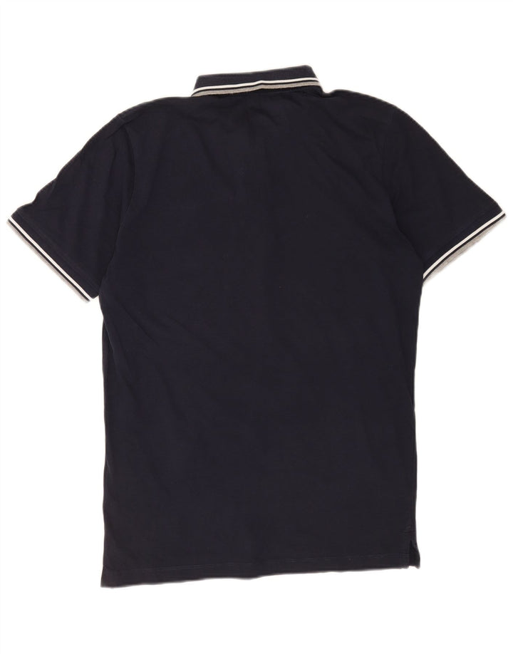 Ανδρικό μπλουζάκι πόλο Jack & Jones, μεσαίο ναυτικό μπλε