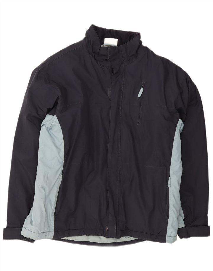 Ανδρικό τζάκετ Puma Windbreaker UK 42 XL Navy Blue Colorblock Πολυεστέρας