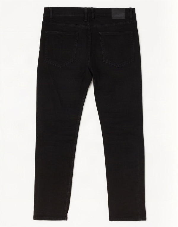Zara Ανδρικό Slim Jeans EU 46 XL W36 L30 Μαύρο