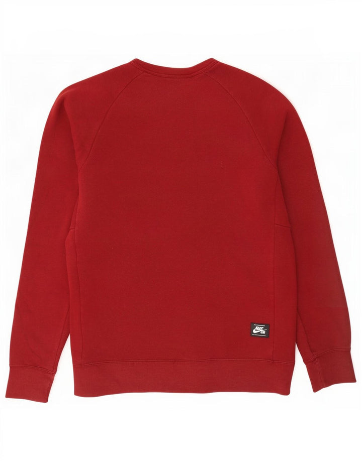 Ανδρικό φούτερ Nike Jumper από μεγάλο βαμβακερό μπορντό