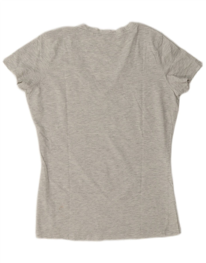 Γυναικείο γραφικό μπλουζάκι Guess Top UK 14 Medium Grey Flecked